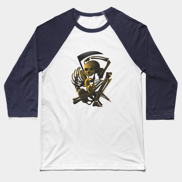 DEATH Baseball T-Shirt by GOUP